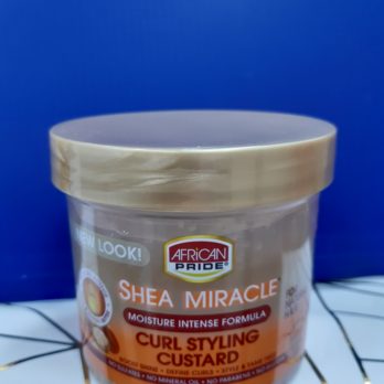 Curl Styling Custard – SHEA MIRACLE – 340g – AFRICAN PRIDE