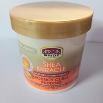 Bouncy Curls pudding – SHEA MIRACLE – AFRICAN PRIDE – 425 g